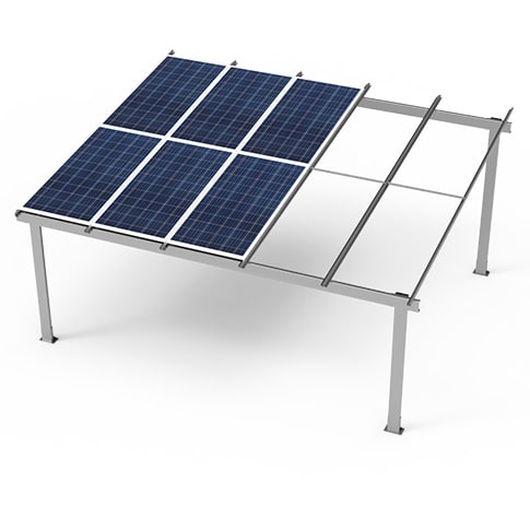 sistema techo fotovoltaico